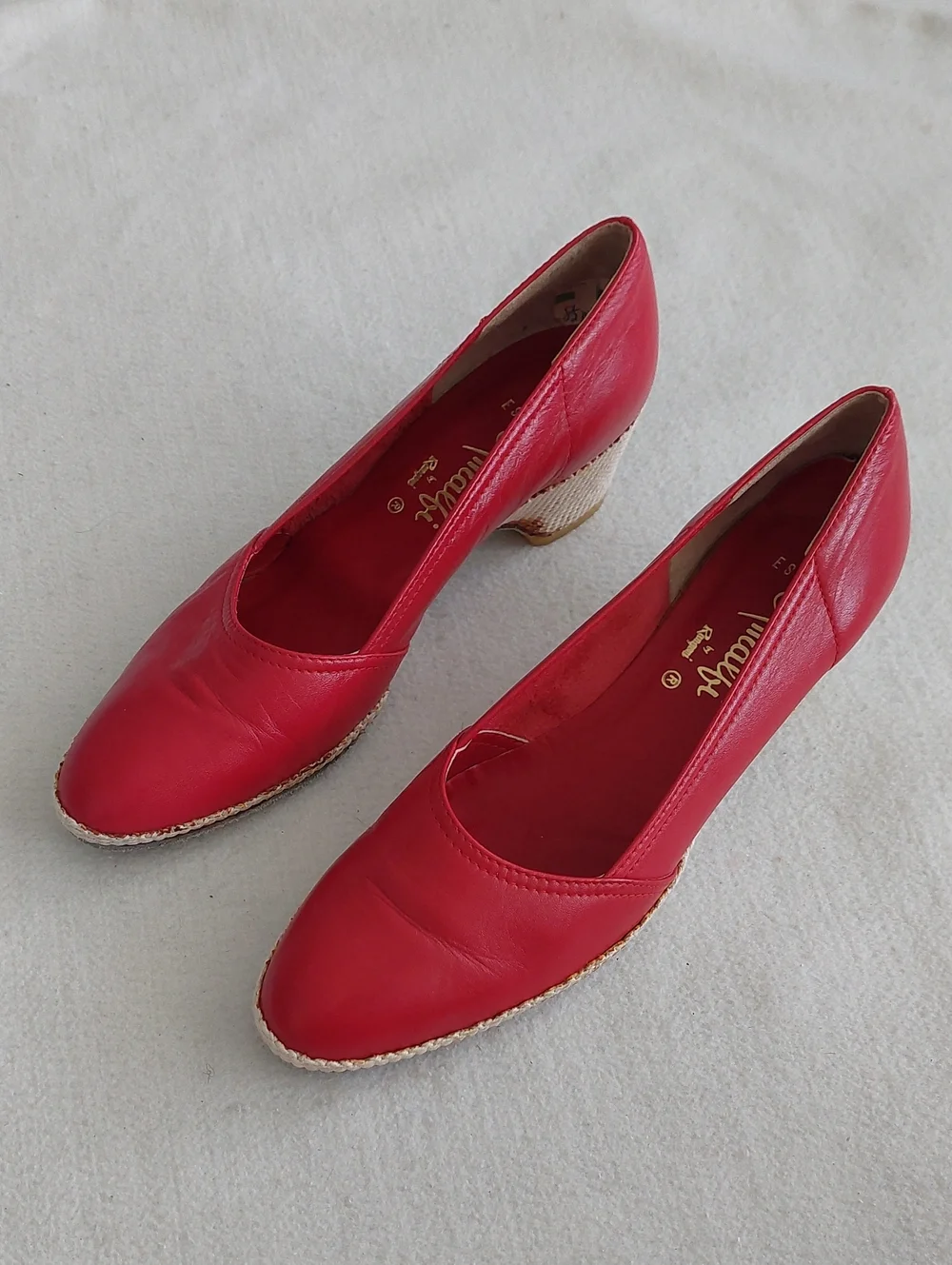 AMALFI By RANGONI Leather Heeled Loafers